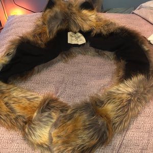 Red Wolf Spirit Hood